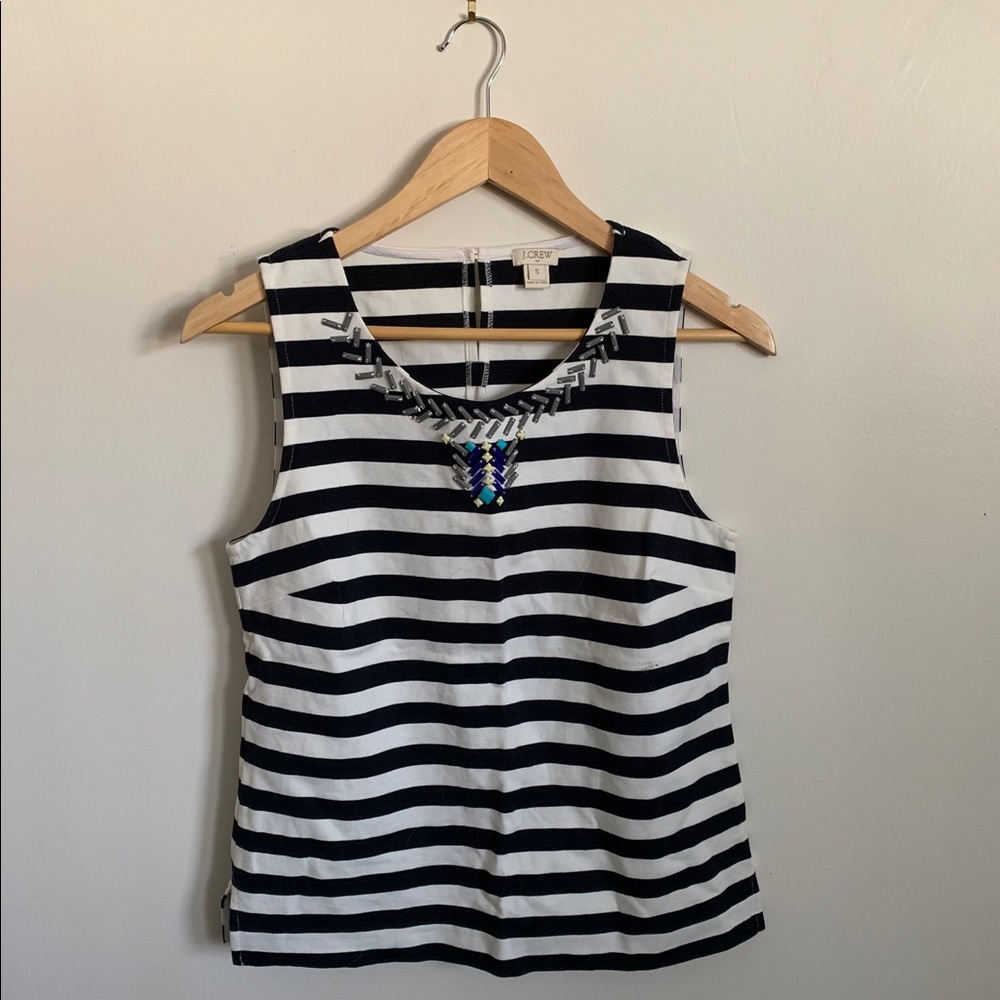J. Crew Striped Tank Top Blouse - Size Small
